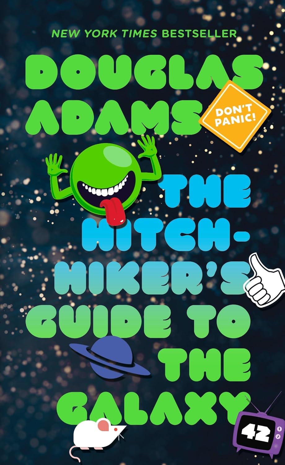 Cover of another edition of The Hitchhiker’s Guide to the Galaxy, by Douglas Adams