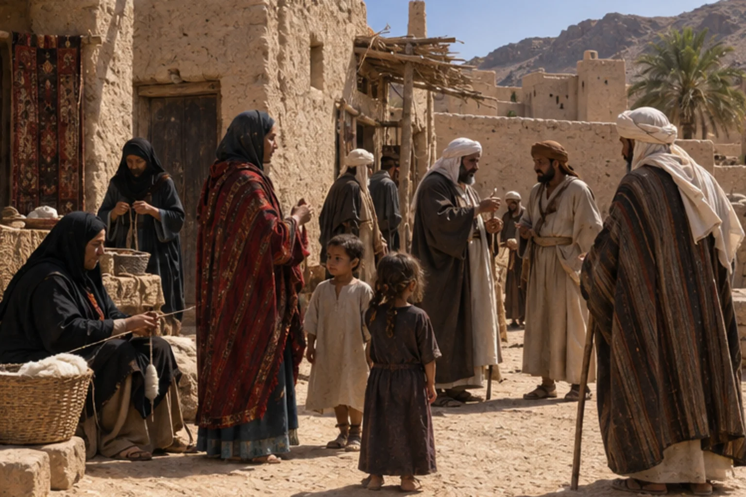 Modern reconstruction of the material world around The Qur’an: Clothing, women and men Modern reconstruction of the material world around The Qur’an: Clothing, women and men