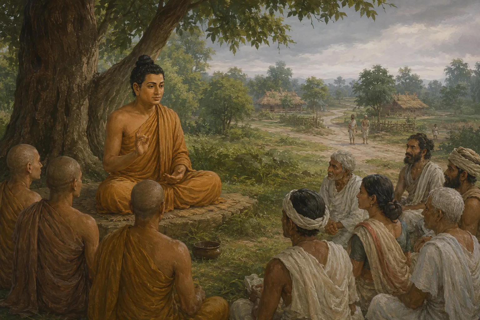 Teaching on the Gangetic plain · Siddhartha Gautama / Buddha · Prokopton42.com