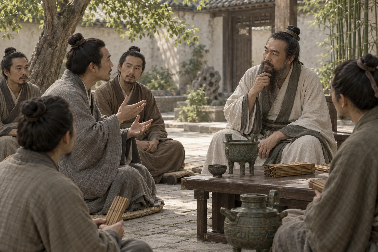 A question tests the role · Confucius · Prokopton42.com