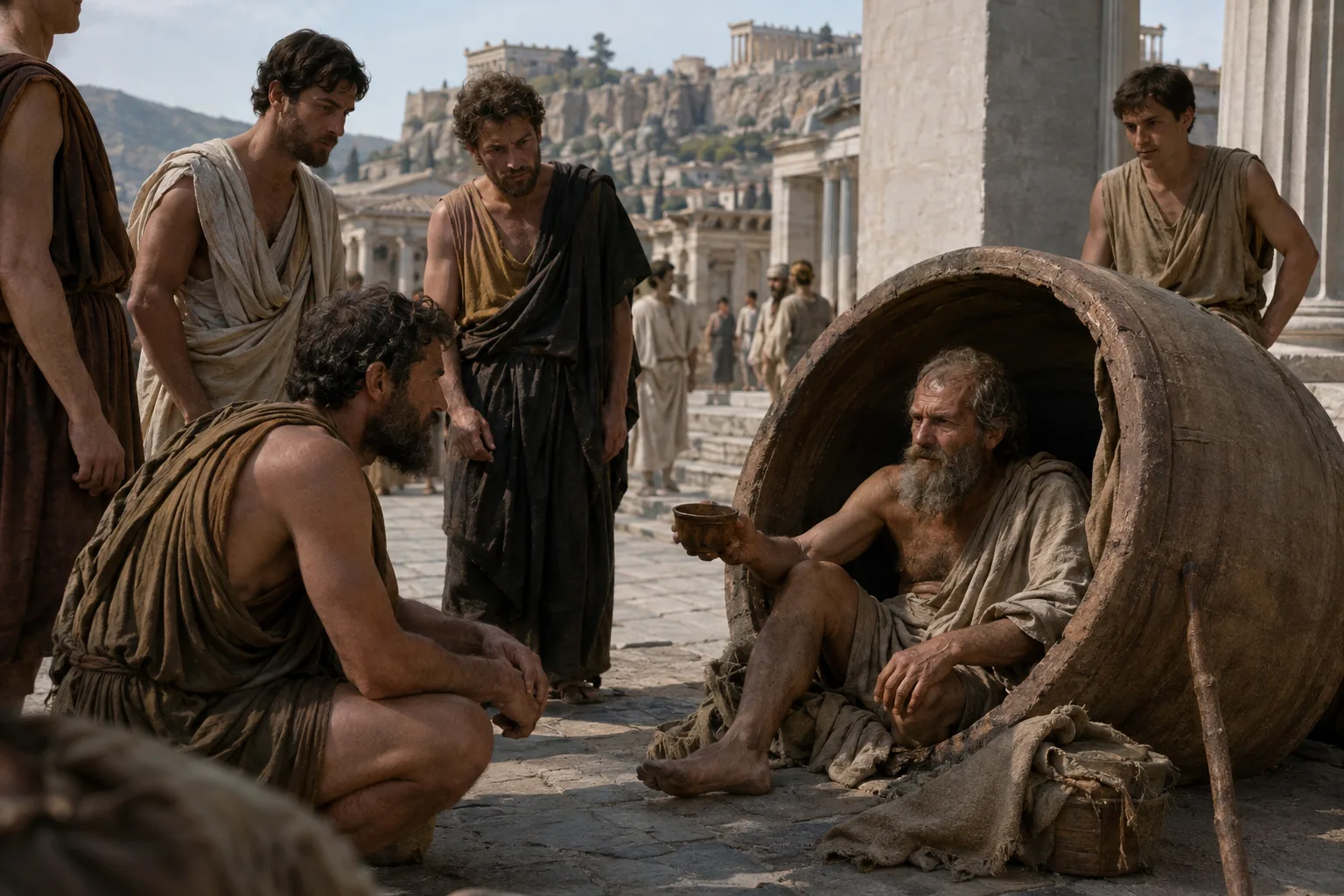 Athens · Diogenes of Sinope · Prokopton42.com