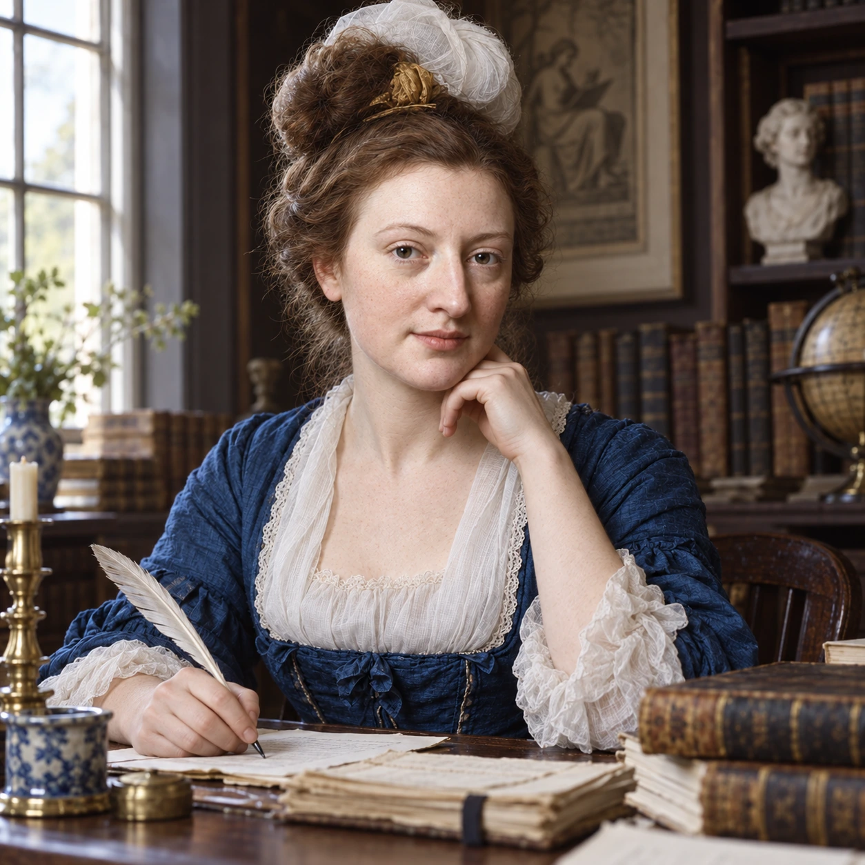 Second modern reconstruction of Elizabeth Carter on Prokopton42.com