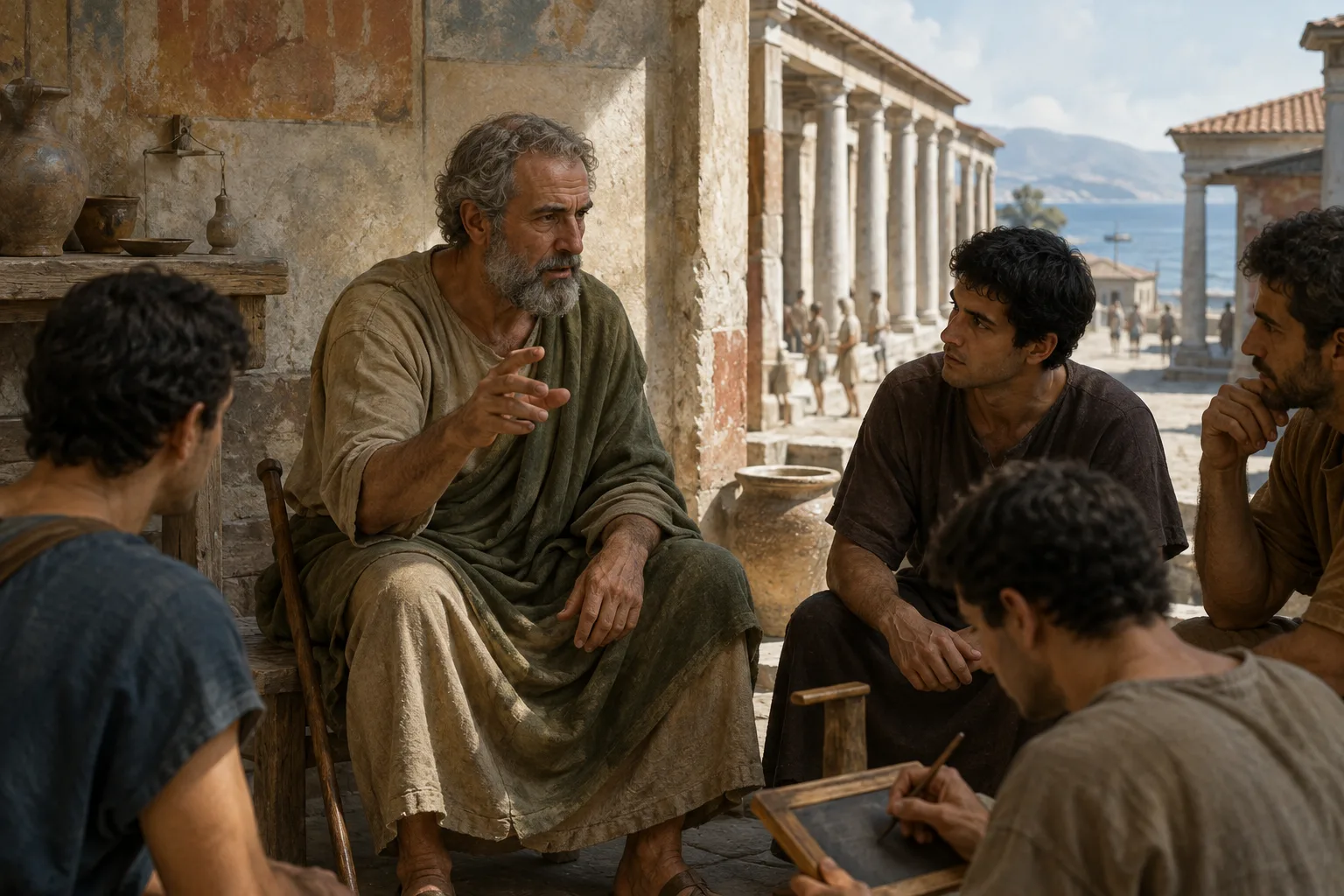 Teaching at Nicopolis · Epictetus · Prokopton42.com