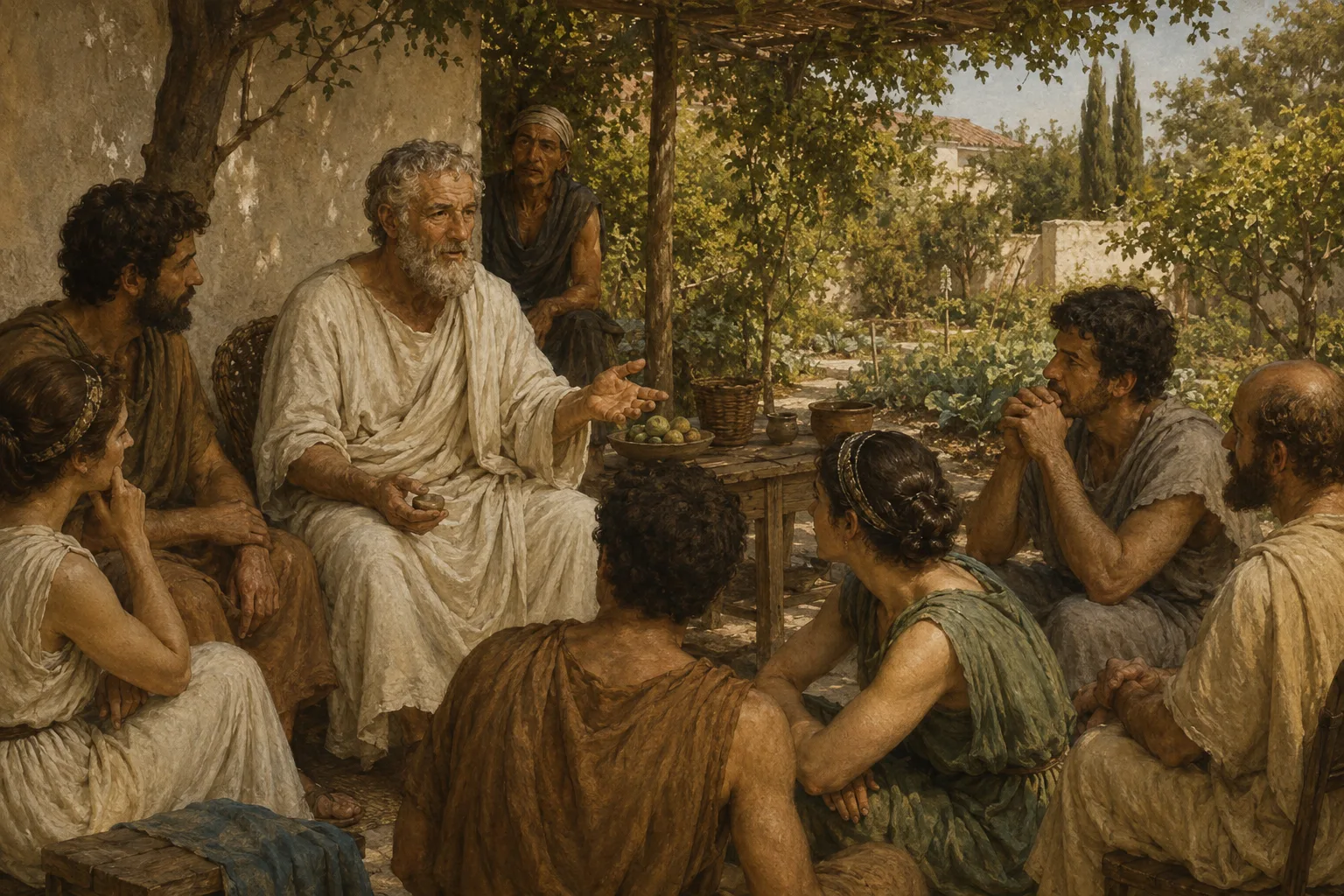 Friendship in the Garden · Epicurus · Prokopton42.com