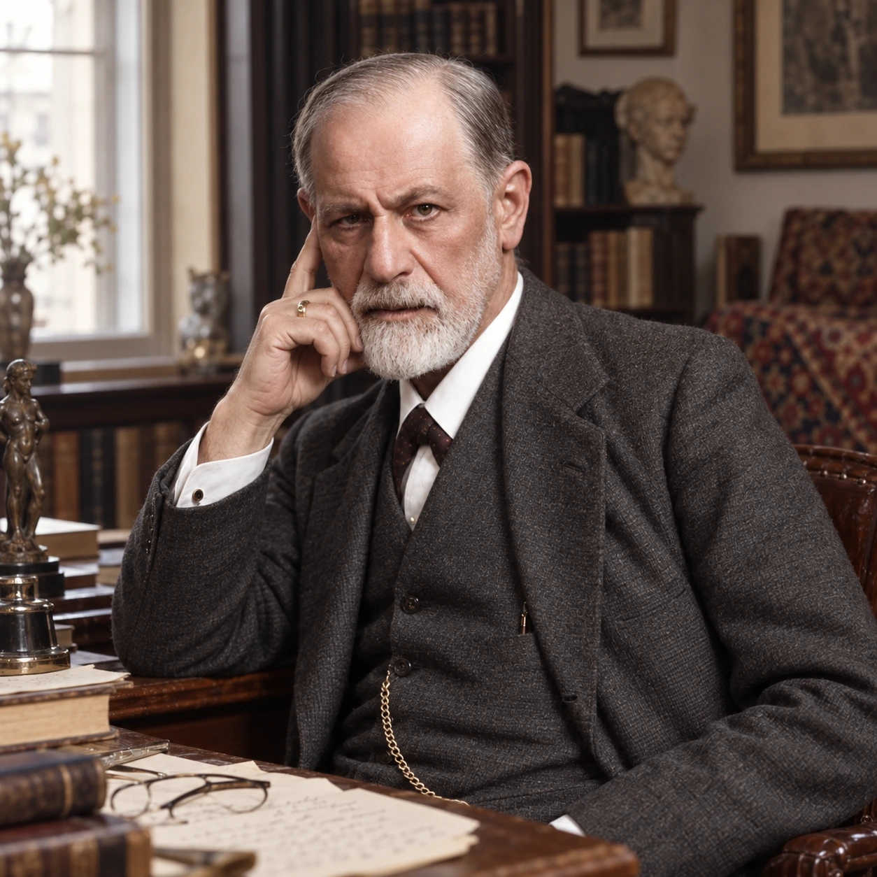 Second modern reconstruction of Sigmund Freud on Prokopton42.com