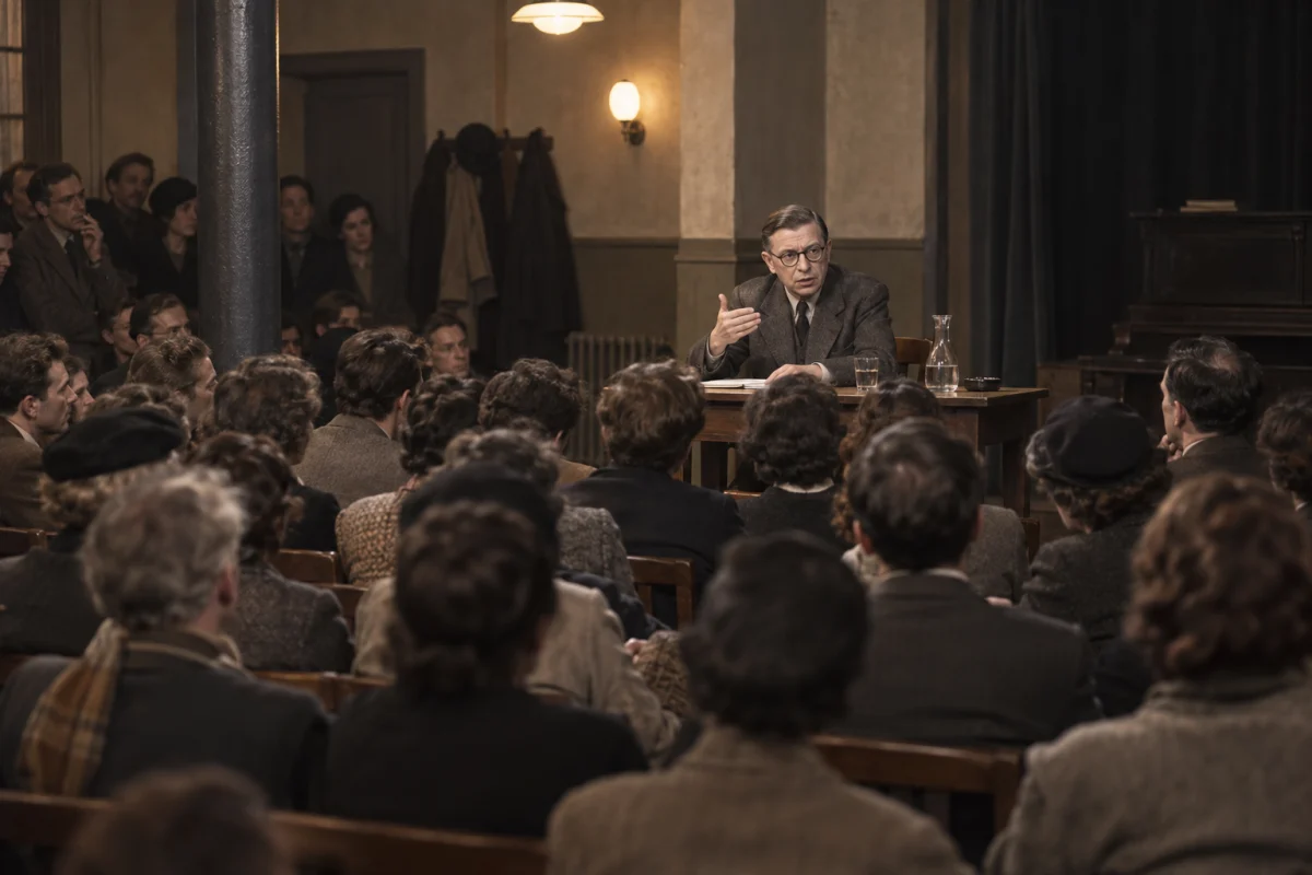The Club Maintenant lecture · Jean-Paul Sartre · Prokopton42.com