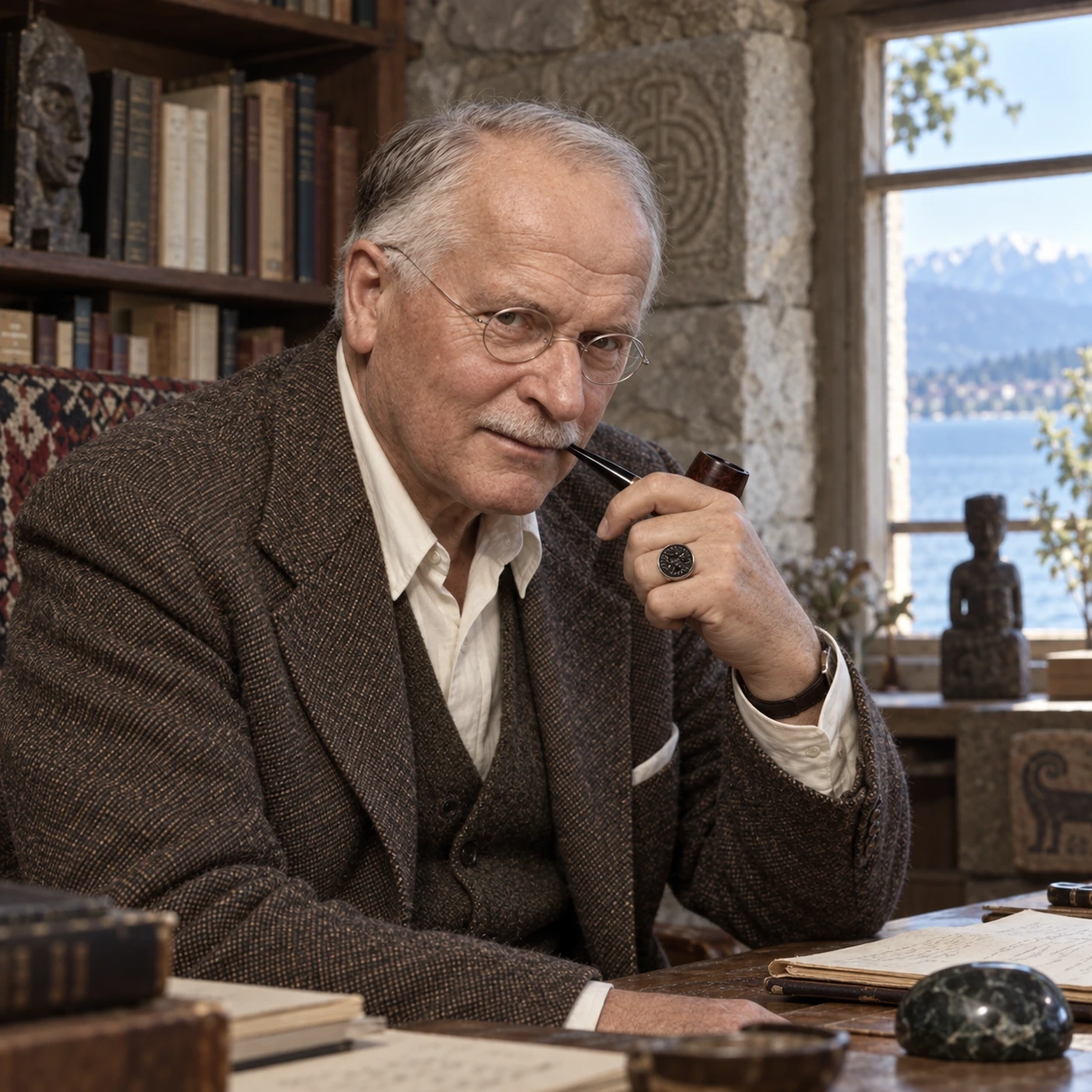 Second modern reconstruction of Carl Gustav Jung on Prokopton42.com