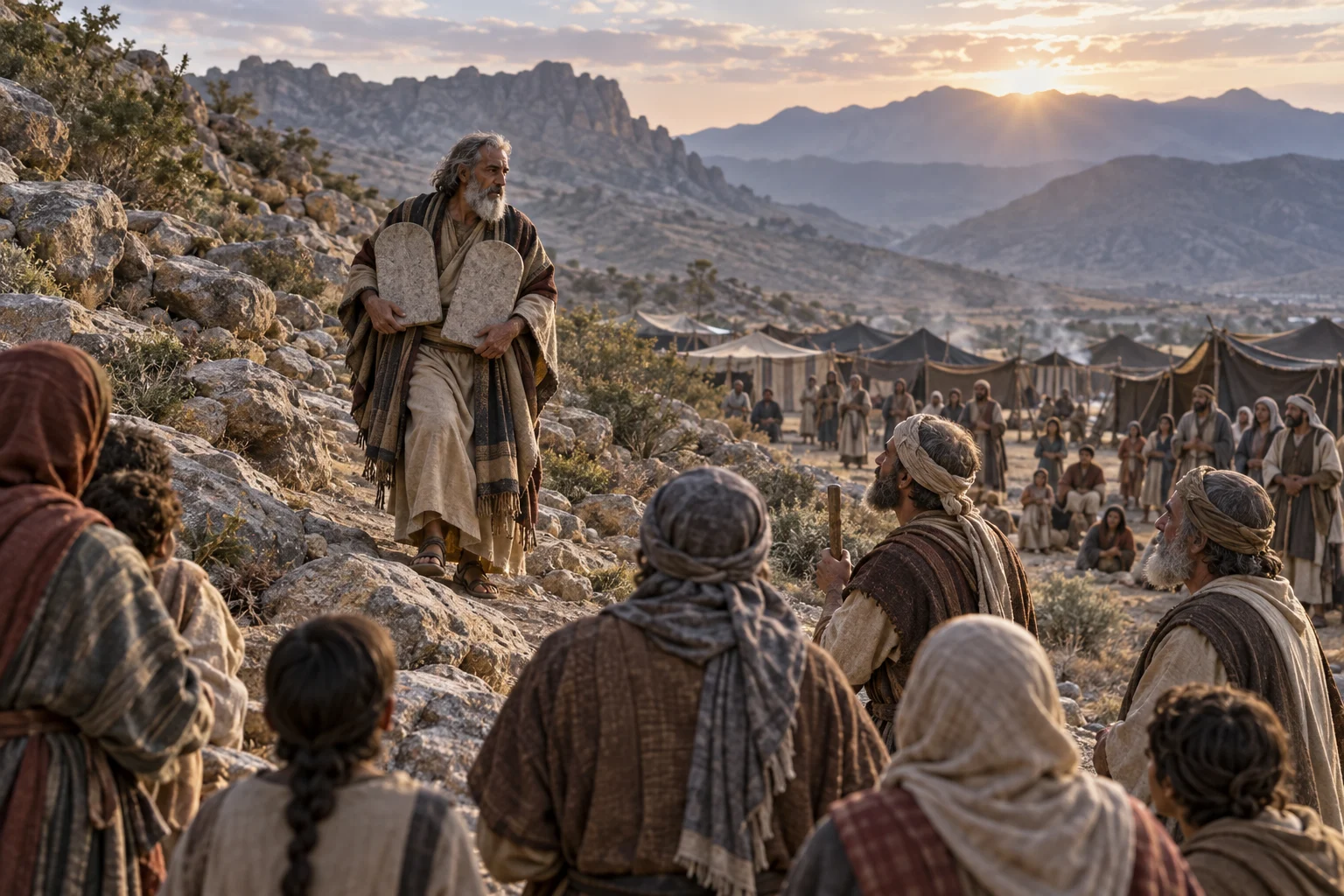 Modern reconstruction of Teaching covenant at Sinai for Judaism on Prokopton42.com