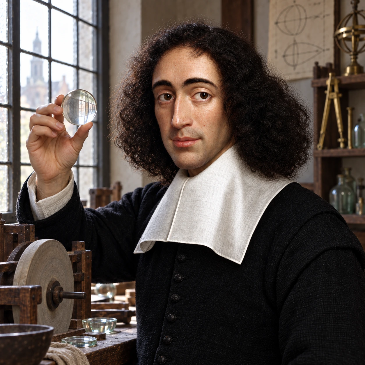 Second modern reconstruction of Baruch Spinoza on Prokopton42.com