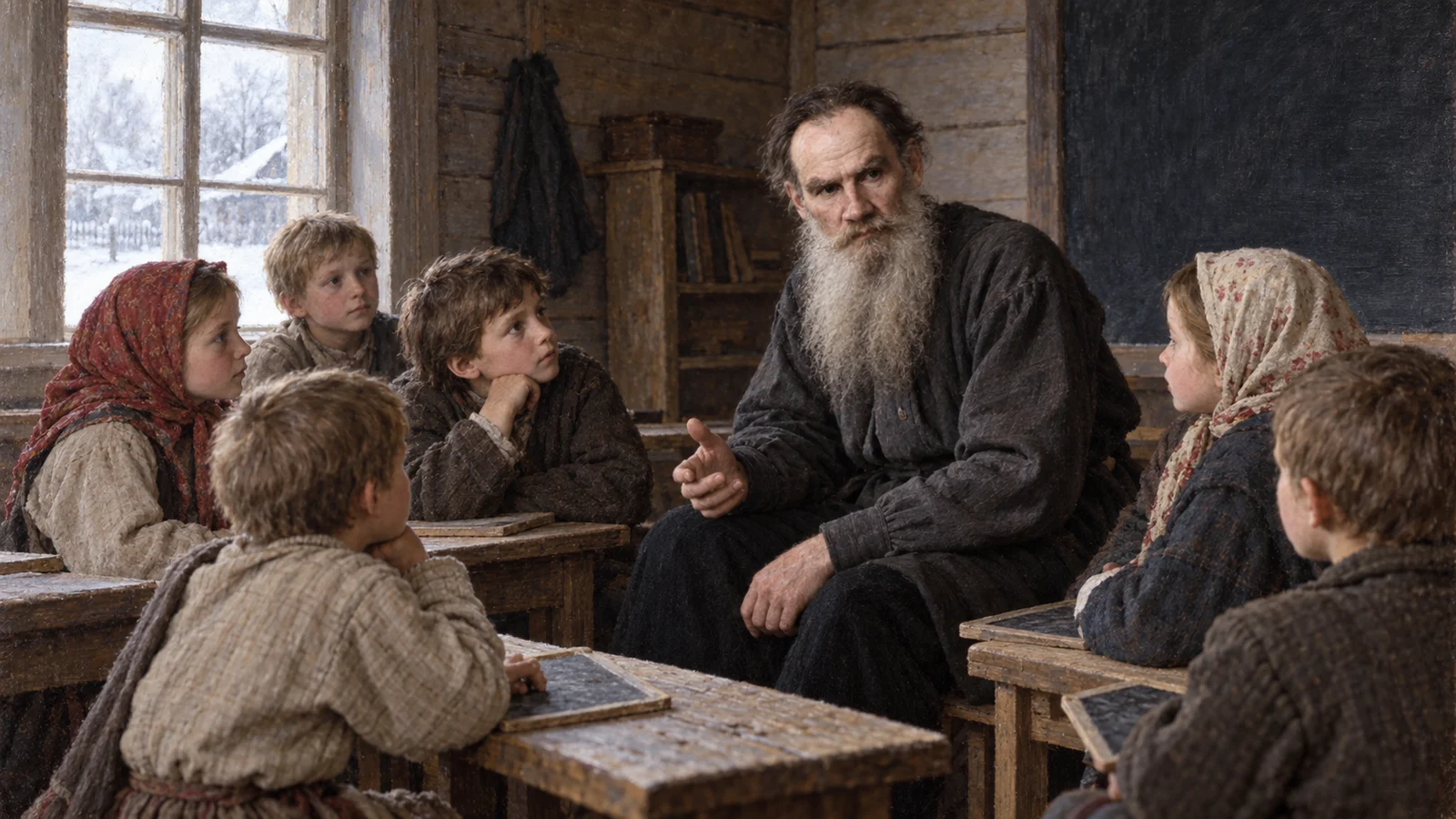 The school at Yasnaya Polyana · Leo Tolstoy · Prokopton42.com