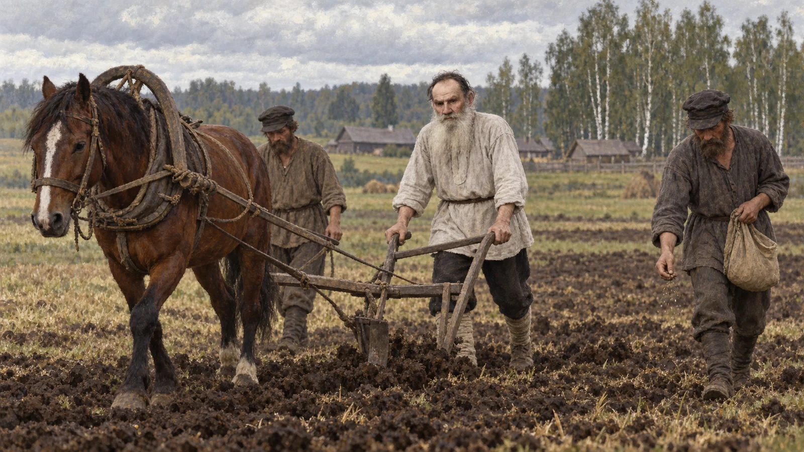 Work in the field · Leo Tolstoy · Prokopton42.com