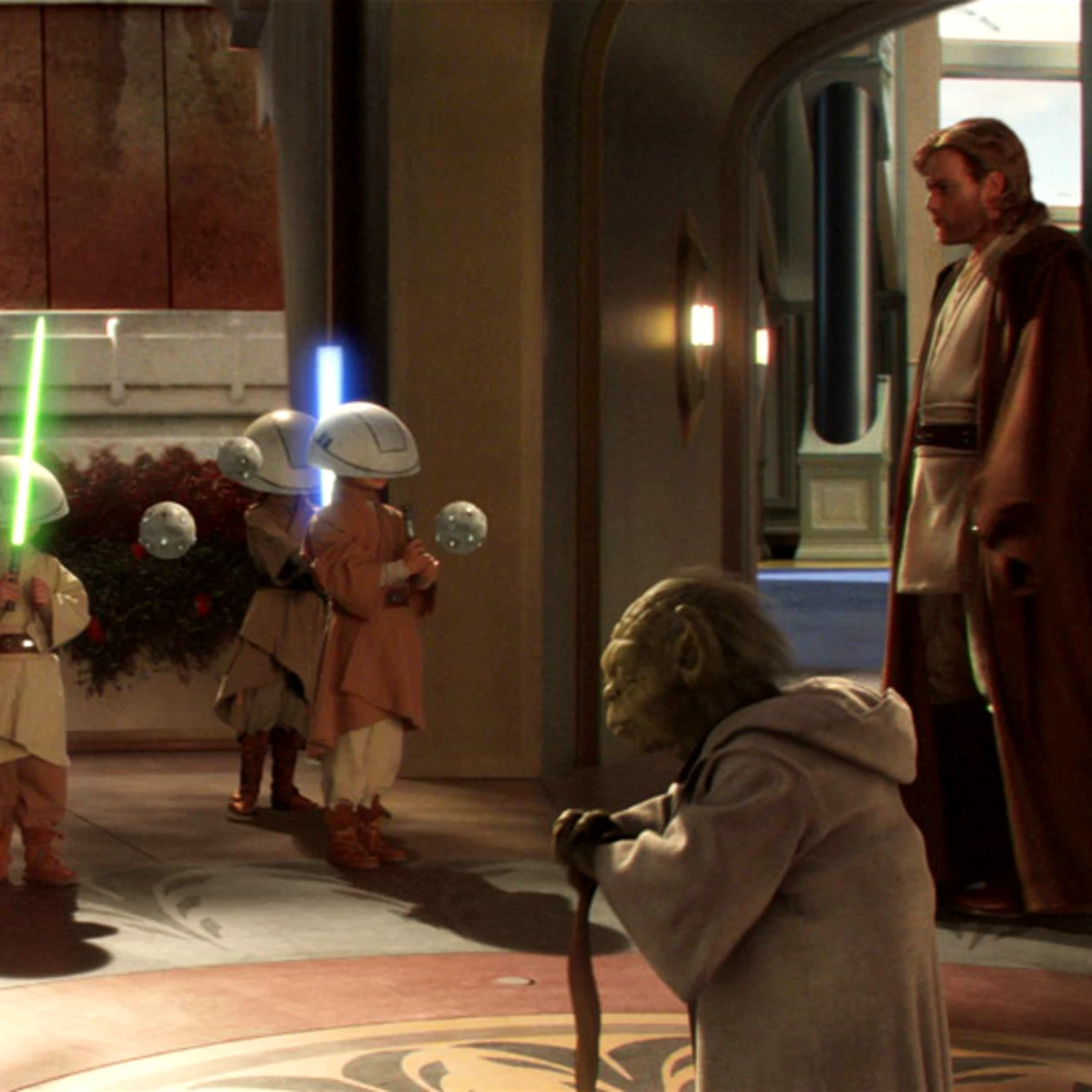 Yoda teaches the Padawans · Yoda · Prokopton42.com
