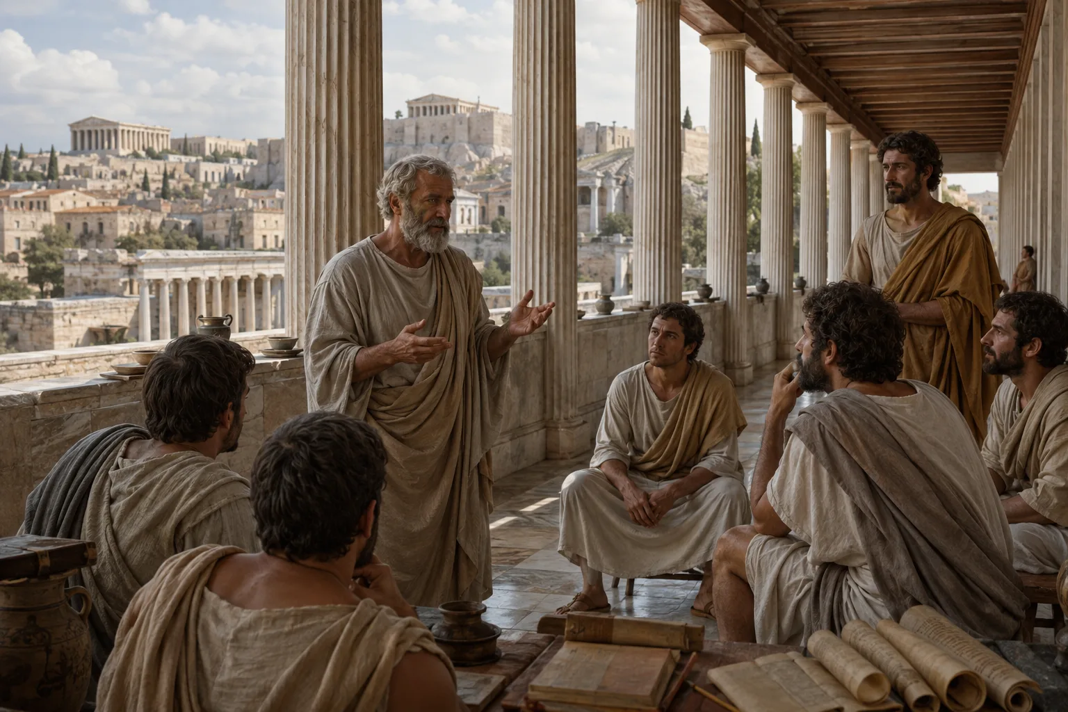 Athens · Zénon de Kition · Prokopton42.com