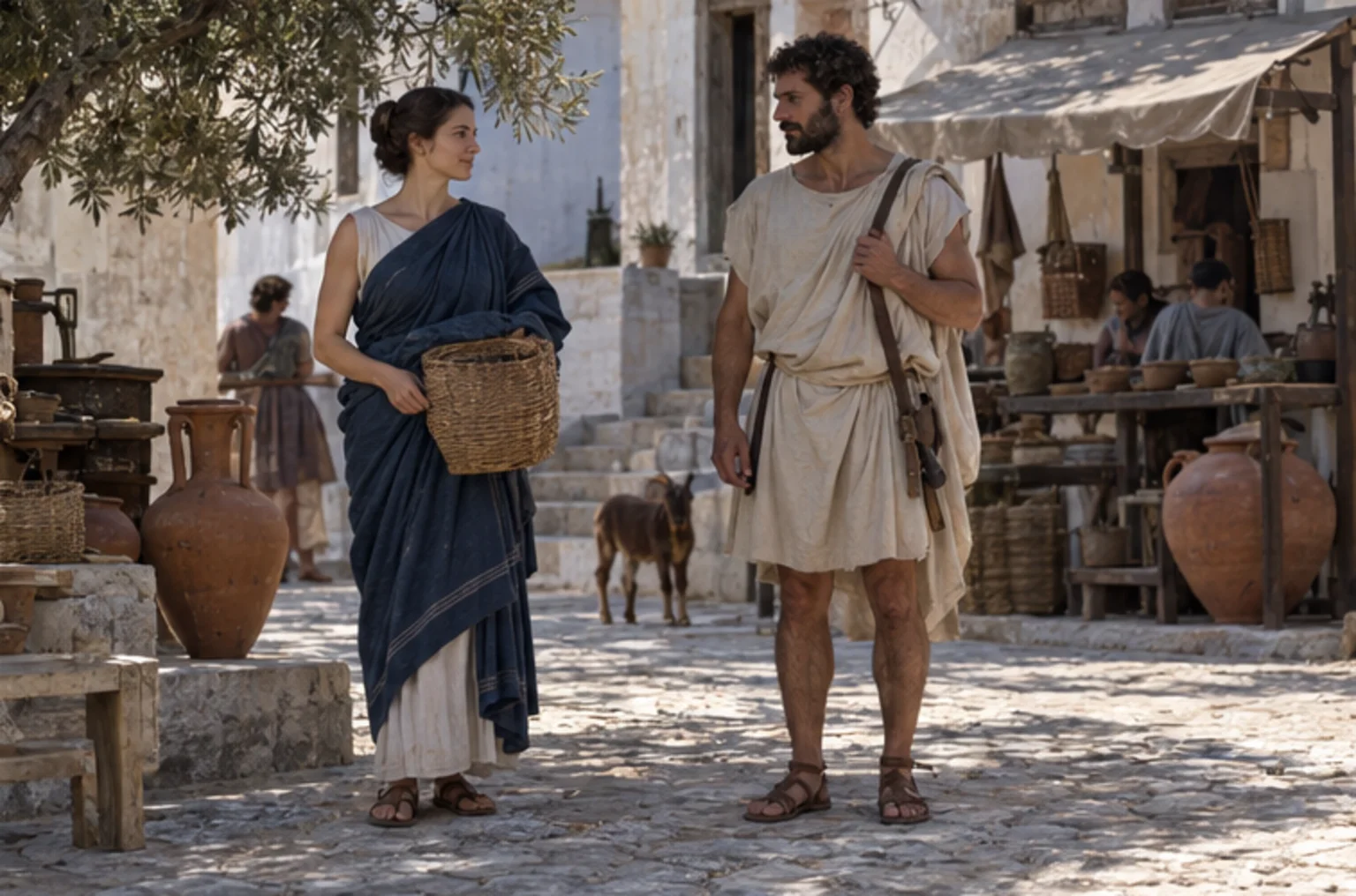 Modern reconstruction of Material world: womens mens clothing, 490–479 BCE for Rival Lovers, a Pseudo-Platonic Dialogue on Prokopton42.com Modern reconstruction of Material world: womens mens clothing, 490–479 BCE for Rival Lovers, a Pseudo-Platonic Dialogue on Prokopton42.com