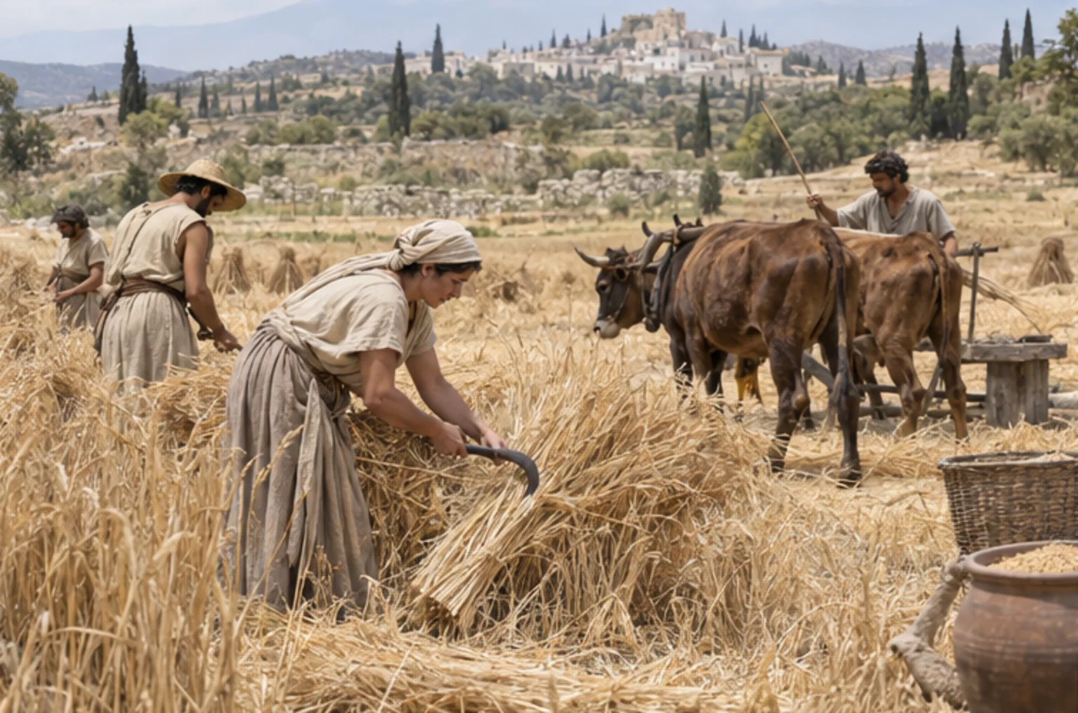 Modern reconstruction of Material world: agriculture and food, 334–323 BCE for Epinomis, an Ancient Appendix to the Laws on Prokopton42.com Modern reconstruction of Material world: agriculture and food, 334–323 BCE for Epinomis, an Ancient Appendix to the Laws on Prokopton42.com