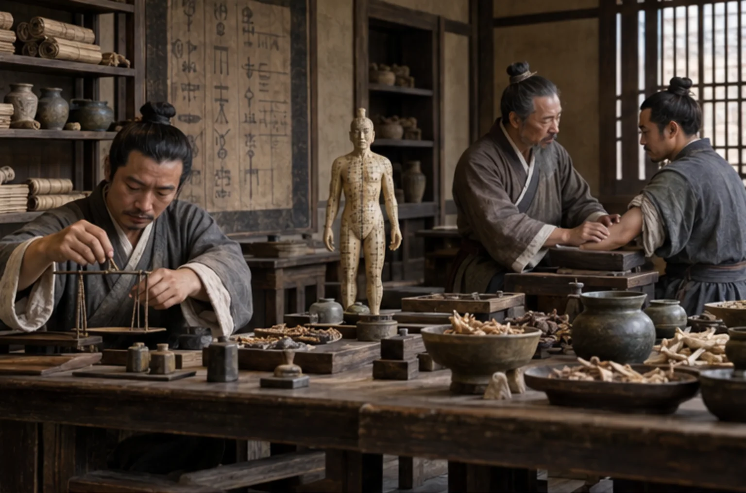 Modern reconstruction of the material world around Sunzi Bingfa, The Art of War: Technology, science, and care