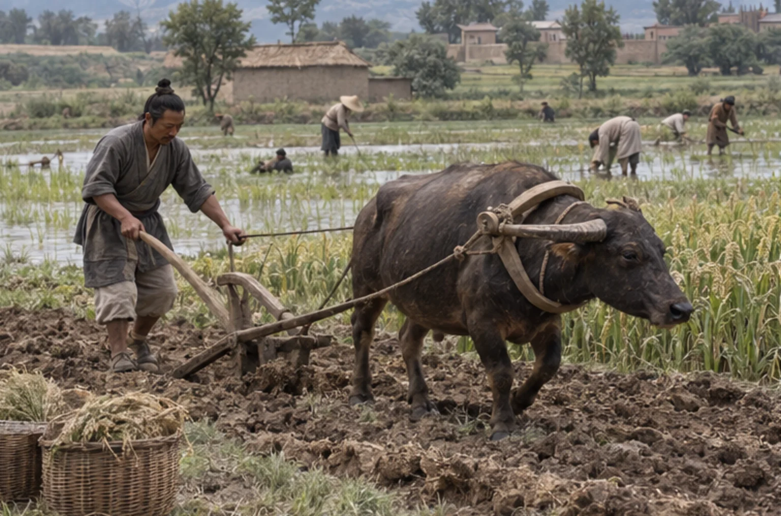 Modern reconstruction of the material world around Sunzi Bingfa, The Art of War: Farming and food