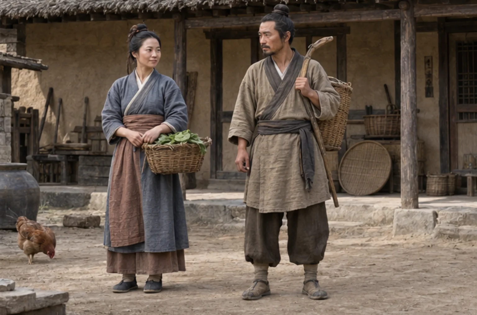 Modern reconstruction of the material world around Sunzi Bingfa, The Art of War: Clothing, women and men