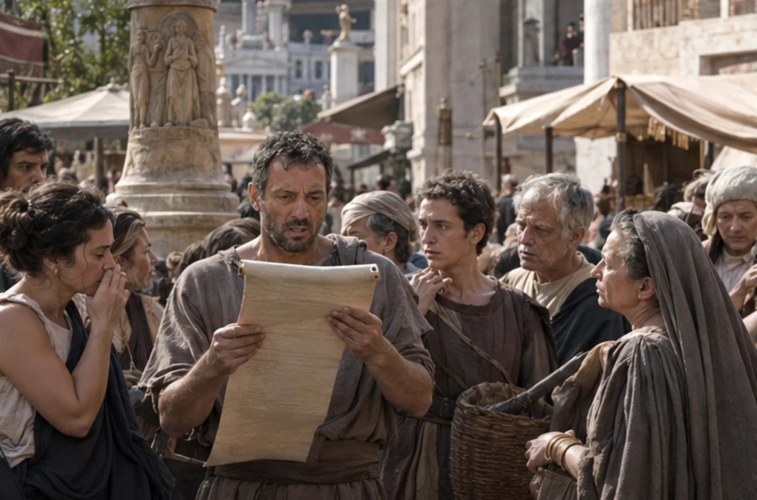 Modern reconstruction of Nearby historical landmark, 44 BCE for Testimonies on Posidonius on Prokopton42.com
