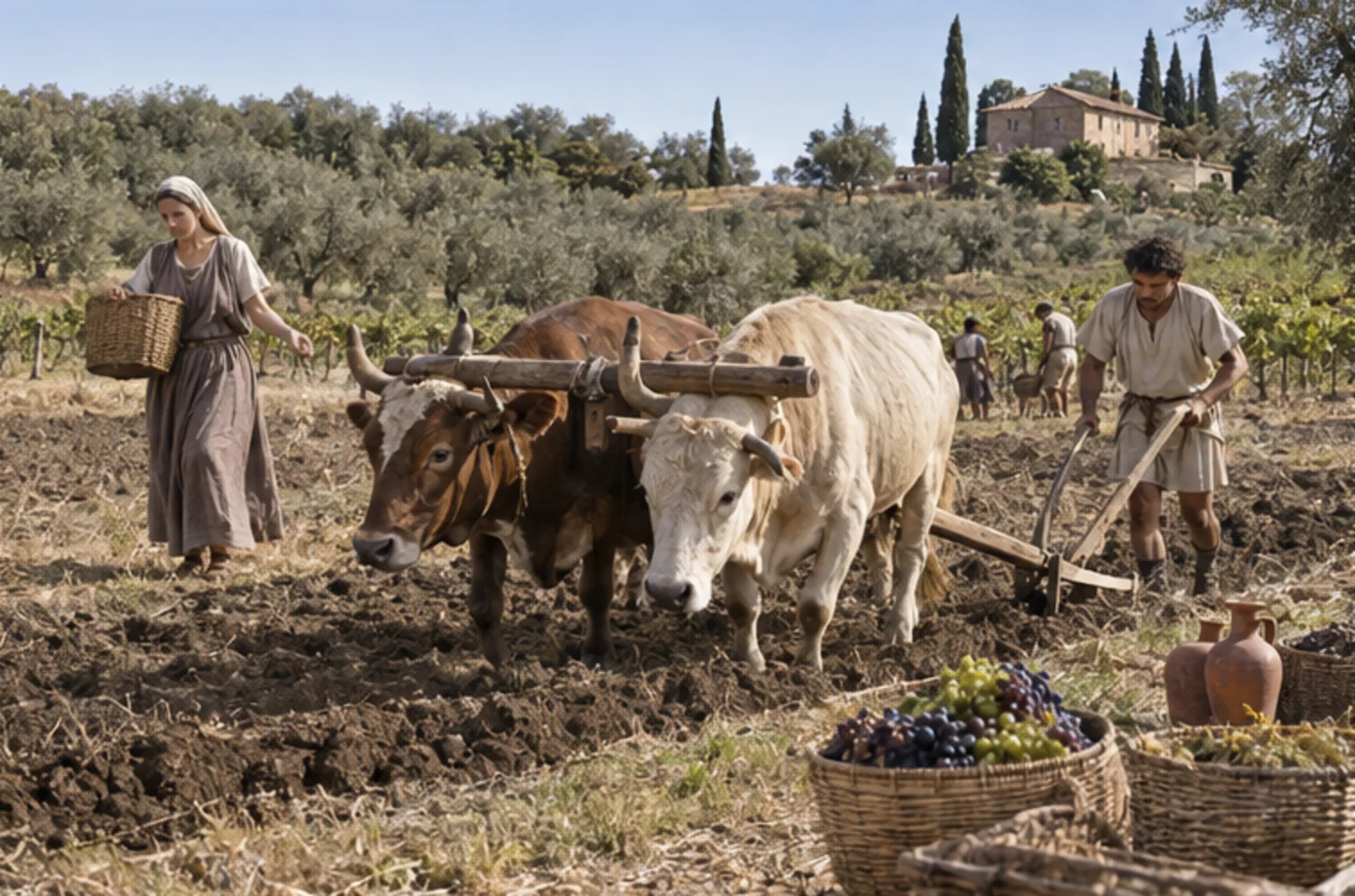 Modern reconstruction of the material world around Against the Professors, Books I-VI of Against the Learned: Farming and food Modern reconstruction of the material world around Against the Professors, Books I-VI of Against the Learned: Farming and food