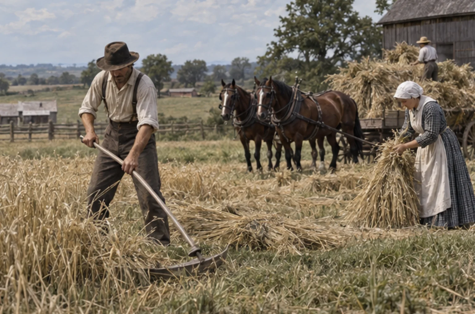 Modern reconstruction of the material world around Abraham Lincoln Papers: Lincoln-Authored Documents: Farming and food Modern reconstruction of the material world around Abraham Lincoln Papers: Lincoln-Authored Documents: Farming and food