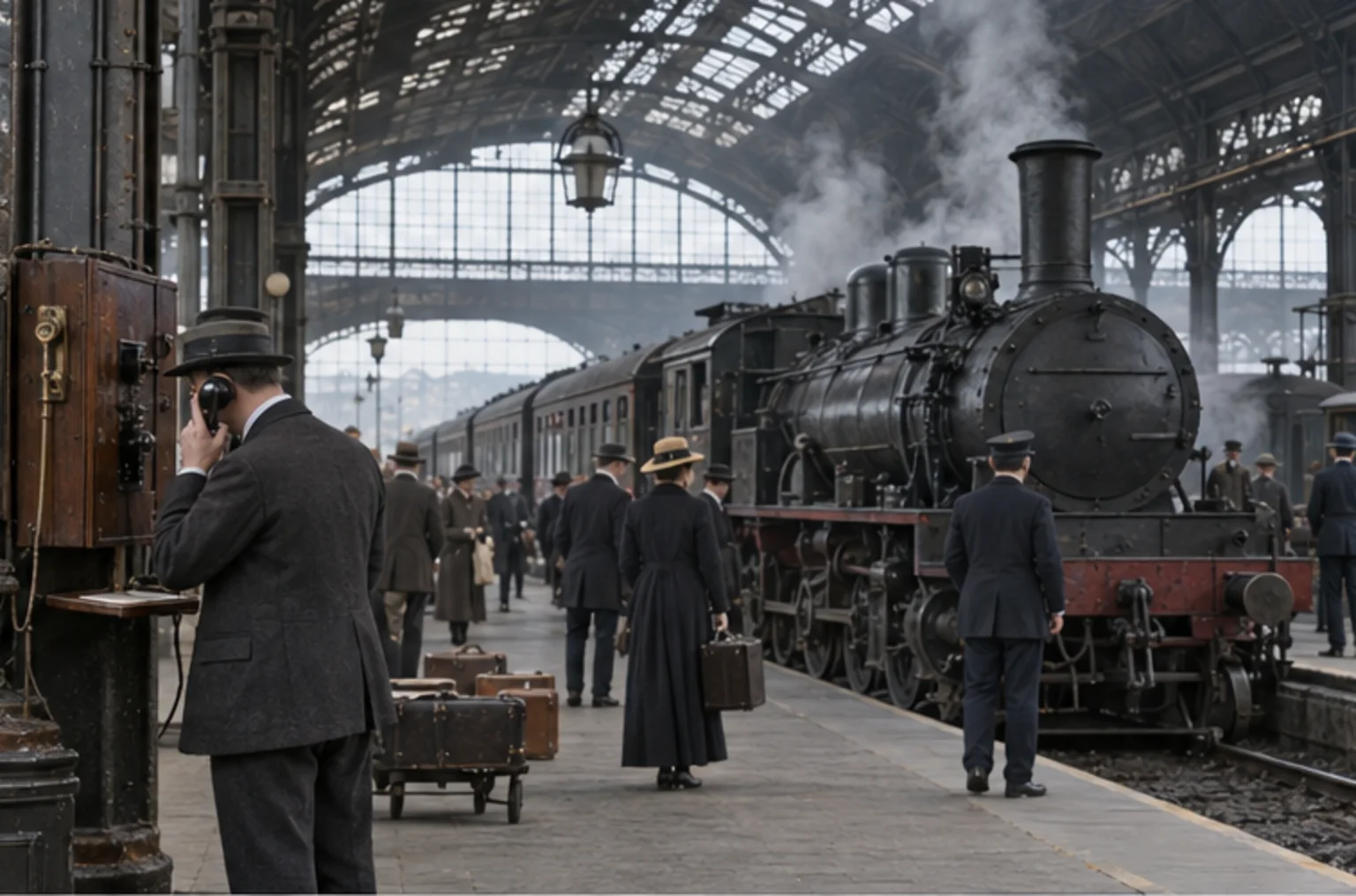 Modern reconstruction of Material world: transport and communication, 1914–1918 for Why Good Leaders Make You Feel Safe on Prokopton42.com