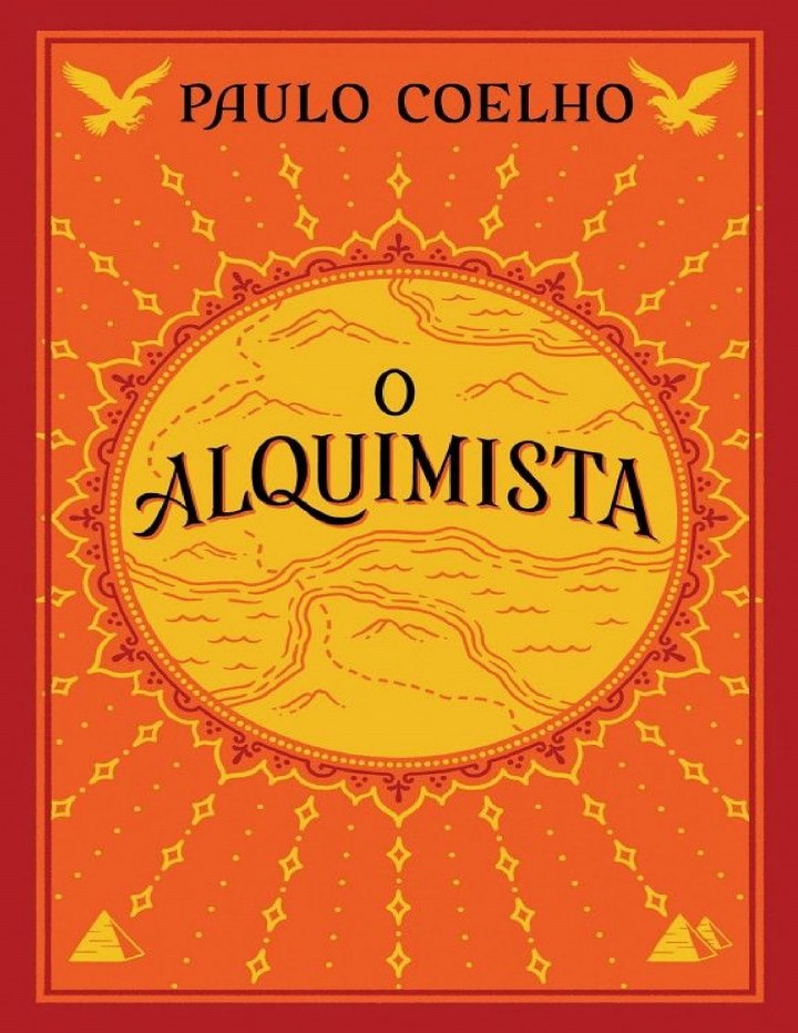 Cover extracted from the PDF of L’Alchimiste, by Paulo Coelho, translated into French by Jean Orecchioni