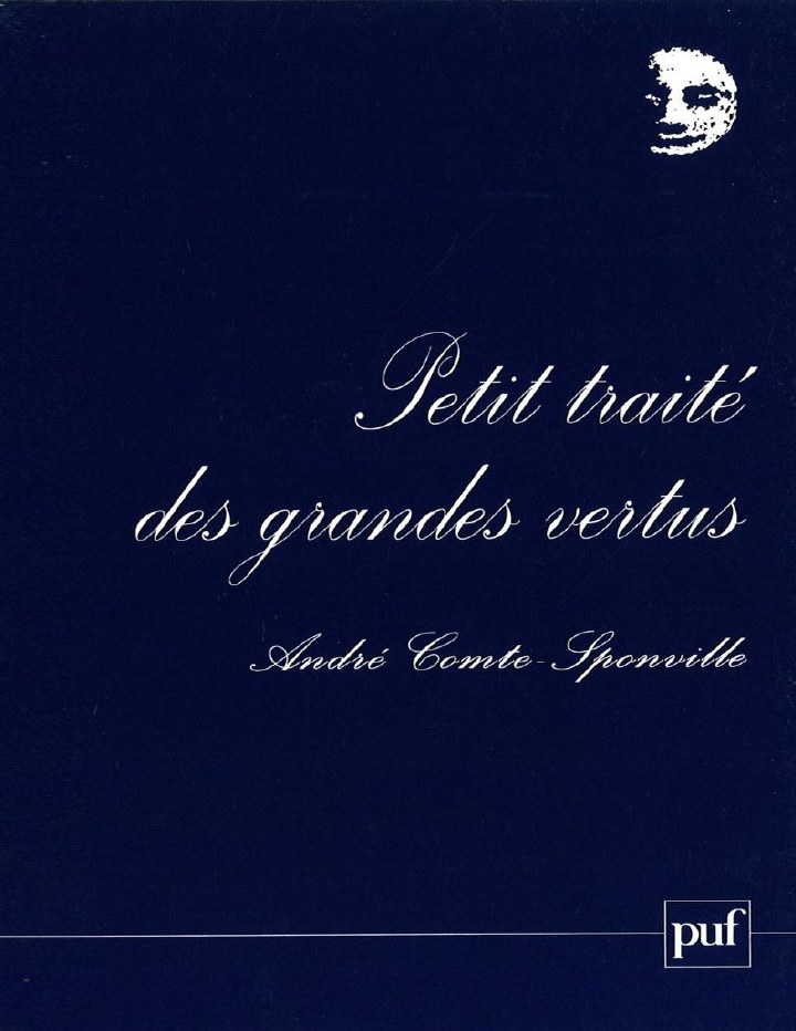 Couverture extraite du PDF de Petit traité des grandes vertus, par André Comte-Sponville