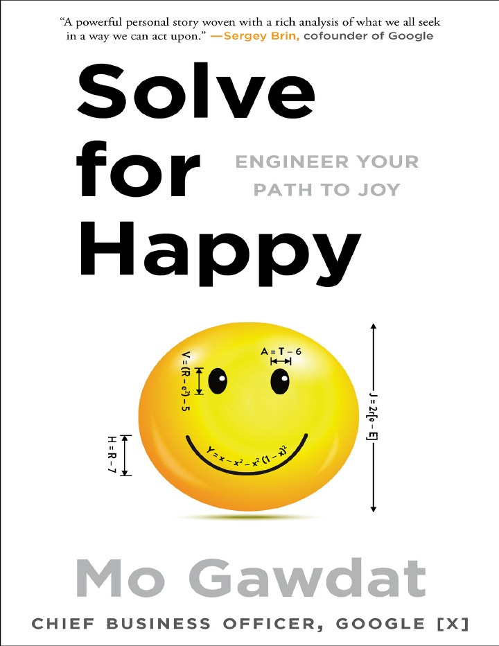 Cover extracted from the PDF of Solve for Happy, by Mo Gawdat