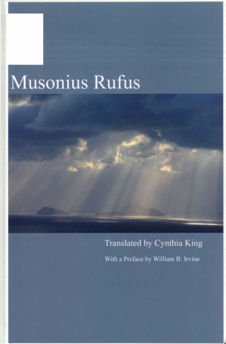 Cover extracted from the PDF of Musonius Rufus: Lectures & Sayings, Revised Edition, Translated by Cynthia King