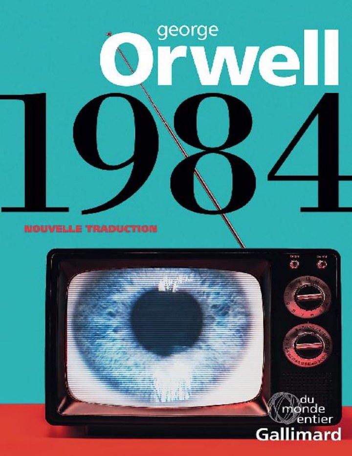 Couverture extraite du PDF de 1984, par George Orwell, traduction française de Josée Kamoun